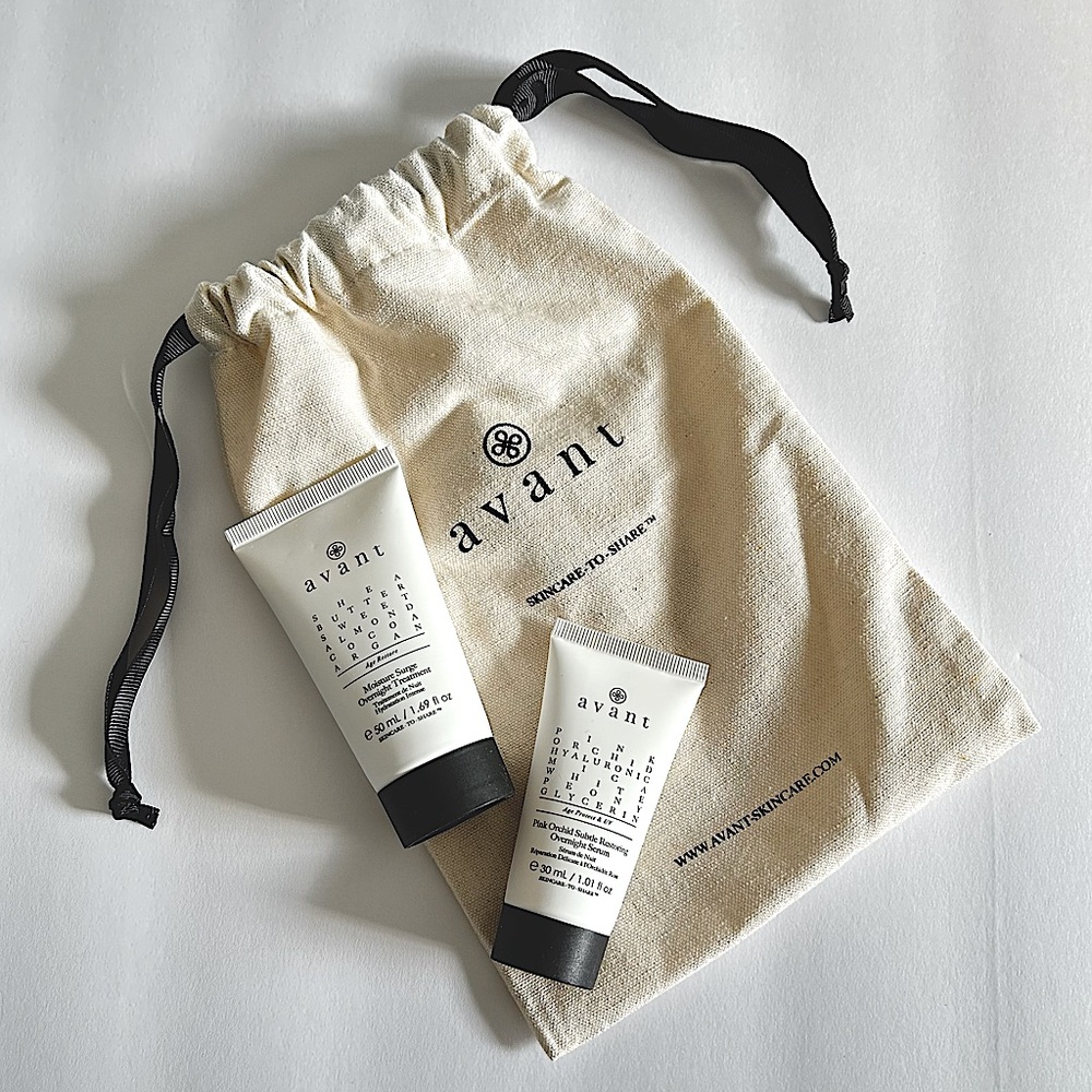🩷BRAND NEW AVANT BUNDLE MOISTURE SURGE OVERNIGHT TREATMENT RESOTRING SERUM - Picture 4 of 9